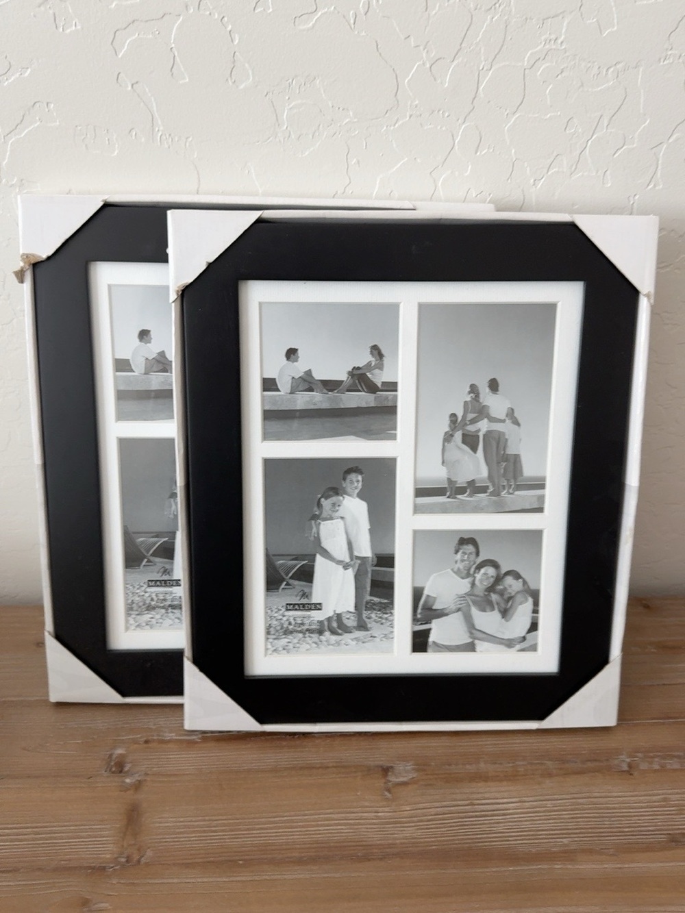Set of 2 Malden Black 8x10 Photo / Collage Frames – New